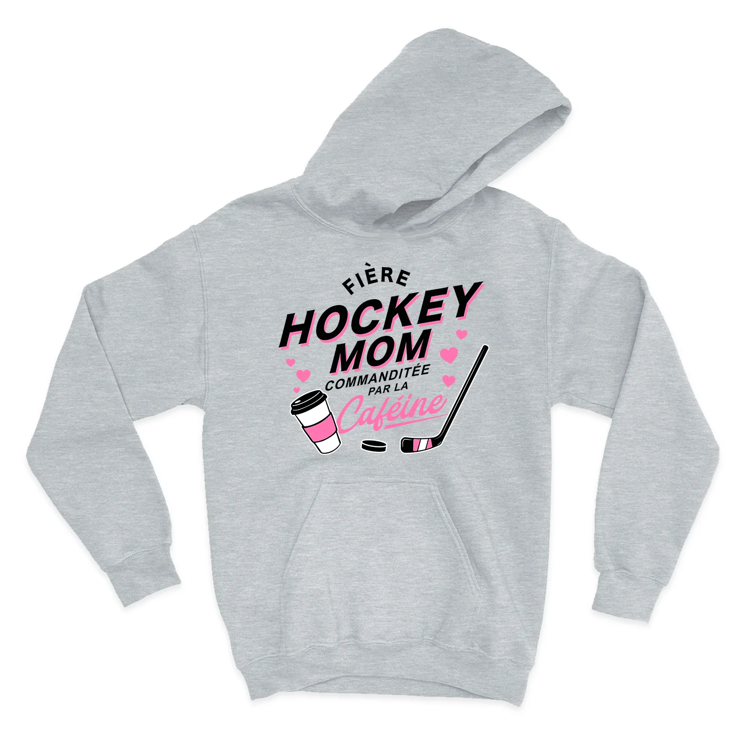 HOODIE | Hockey Mom - Commanditée par la caféine – Image 4