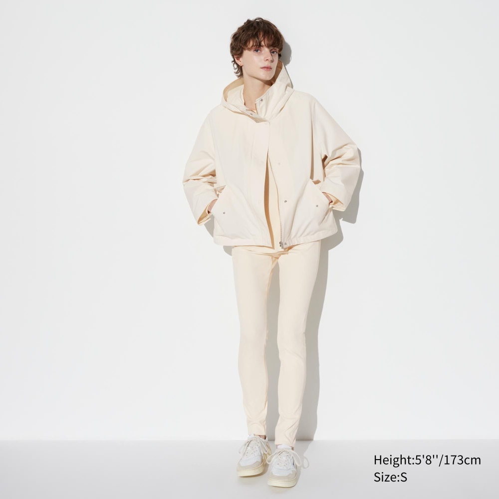 Leggings Uniqlo Ultra Stretch Long Femme Blanche L4695180