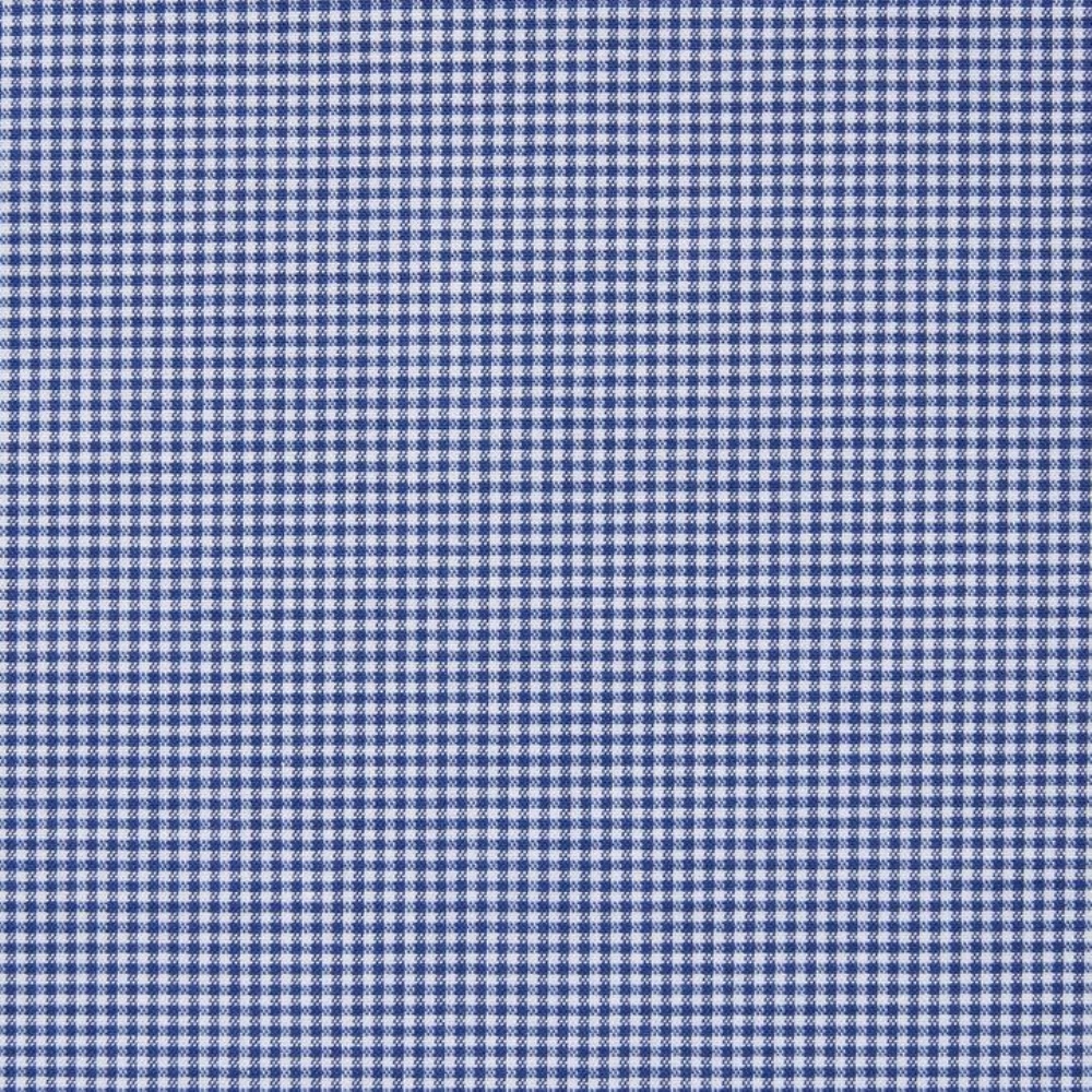 Chemises Uniqlo Easy Care Broadcloth Stretch Slim FiT-Shirt Semi Cutaway Collar Homme Bleu R7094318 – Image 6