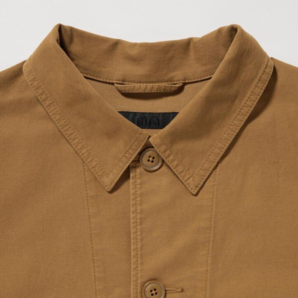 Vestes Uniqlo Utility Homme Marron R5207819 – Image 3