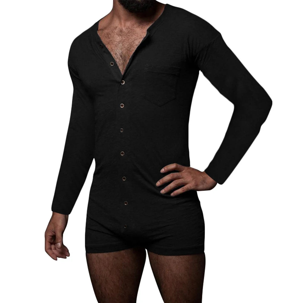 Pyjama barboteuse pour homme