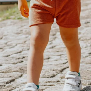 Short pour bébé et enfant éponge brique