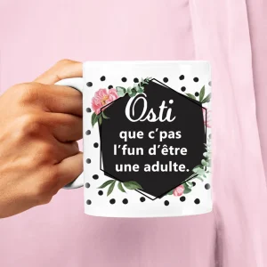 TASSE | Osti que c'pas l'fun d'être une adulte.