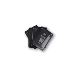 Support pour carte professionnelle avec velcro Noir – Lot de 10 – GK