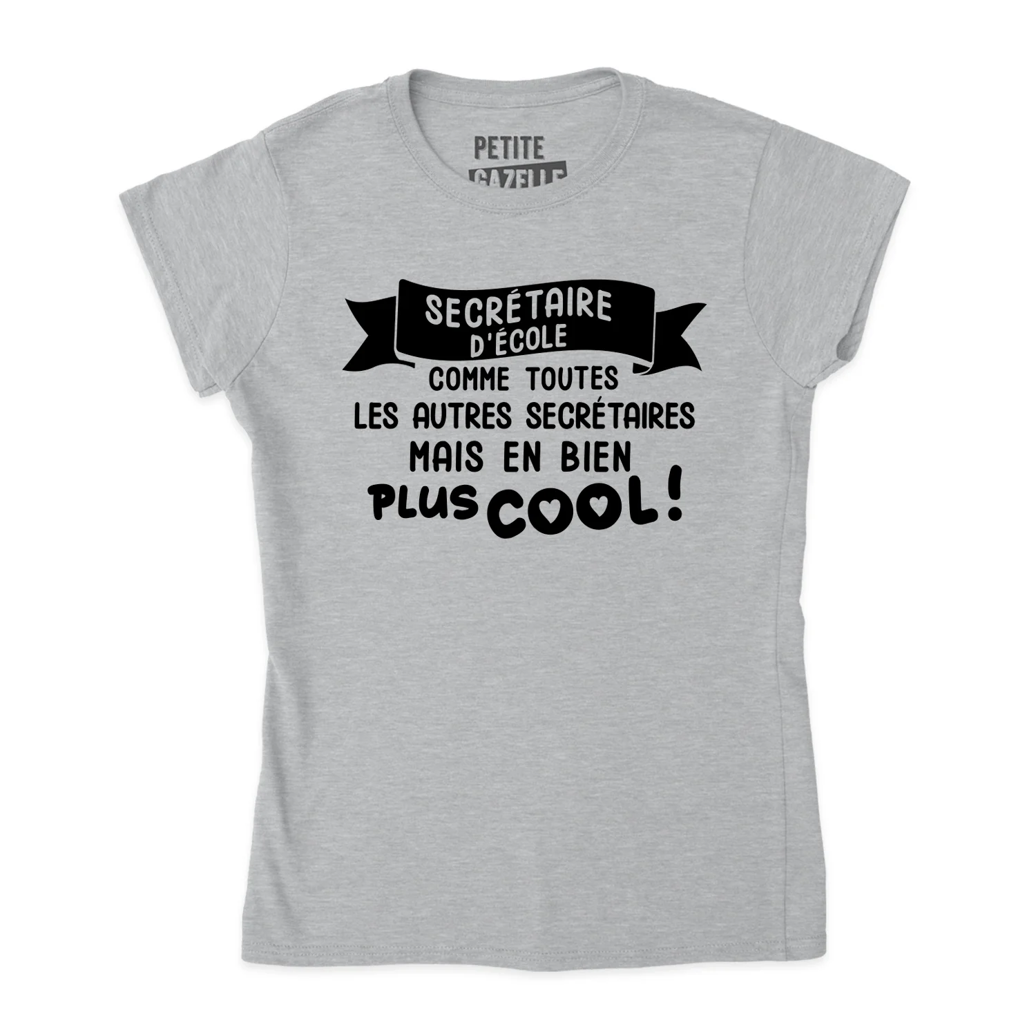 TSHIRT AJUSTÉ | Secrétaire d'école comme toutes les autres secrétaires – Image 5