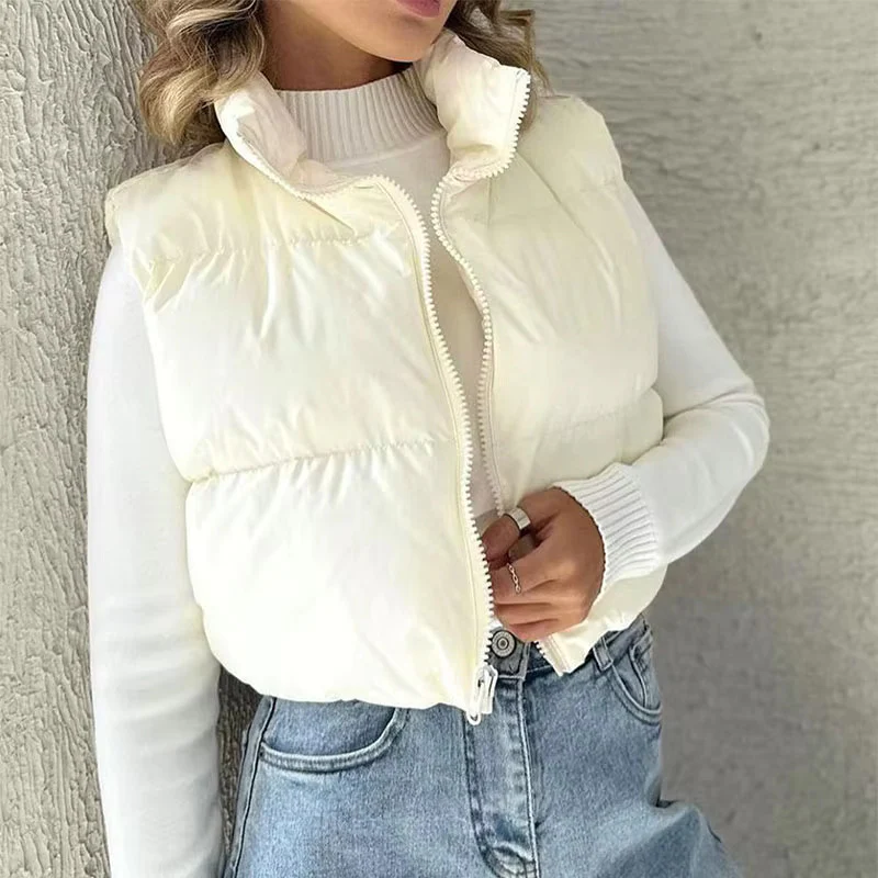 Veste Matelassée Crème