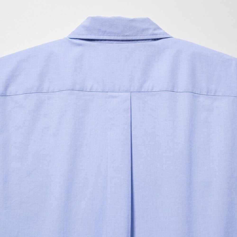 Chemises Uniqlo Extra Fine Coton Broadcloth Manches Longues Homme Blanche Z2381590 – Image 6